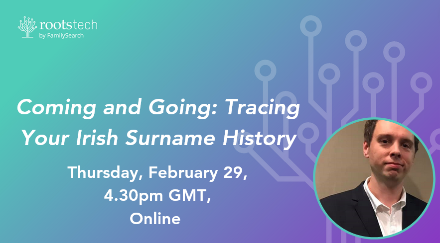 Ryan_Genealogy's tweet image. Only a few more days until @RootsTechConf. I will be presenting three webinars on different aspects of Irish research which will be freely available to all attendees on Thursday, Friday and Saturday familysearch.org/en/rootstech/ #RootsTech2024 #Genealogy