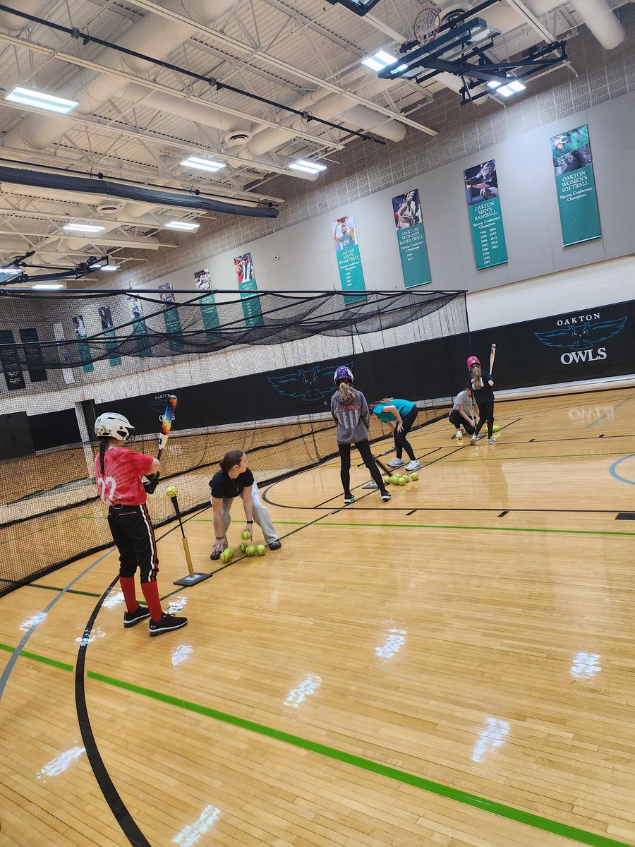 Week 2 of Owl camp. Sooooooo ready for softball season!!!