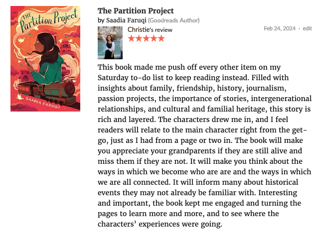 #ThePartitionProject #mglit Get this book on your radar! It's releasing February 27th! #LitReviewCrew