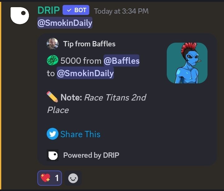 I won 5,000 @AuraExchange Atoms by playing Marbles with @Baffles78 today! We race every Saturday at 2pm est, so pull up next time! It's so much fun! Check out @Race_Titans!
Thank you again for the fun and the Atoms, @Baffles78! 🤗
#AuraPartners #web3community