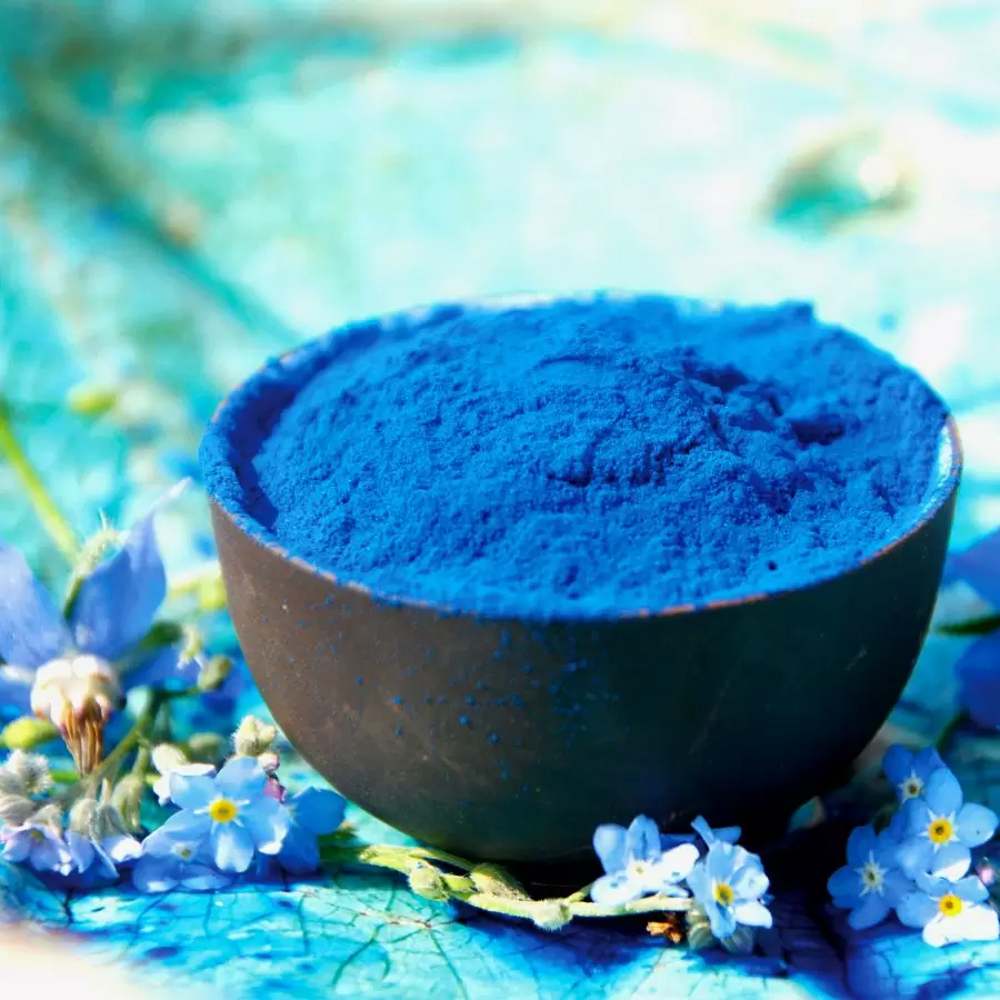 Blue spirulina is magical. That is all.