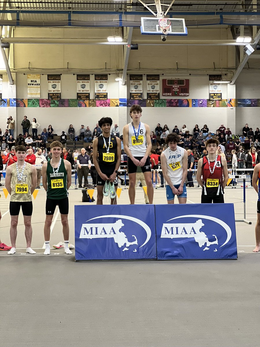 Caitlin McCarron (@coach_mccarron) on Twitter photo And it’s off to New Englands! Tyler Medeiros finished 4th in the 1000m at the MIAA Meet of Champions! He’ll be competing at the New England Championship on Saturday, March 2!
<a href="/MrBreault_DHS/">John Breault</a> <a href="/DartAthletics/">Dartmouth Indians</a> <a href="/SC_Varsity/">SouthCoast Varsity</a> And it’s off to New Englands! Tyler Medeiros finished 4th in the 1000m at the MIAA Meet of Champions! He’ll be competing at the New England Championship on Saturday, March 2!
<a href="/MrBreault_DHS/">John Breault</a> <a href="/DartAthletics/">Dartmouth Indians</a> <a href="/SC_Varsity/">SouthCoast Varsity</a>