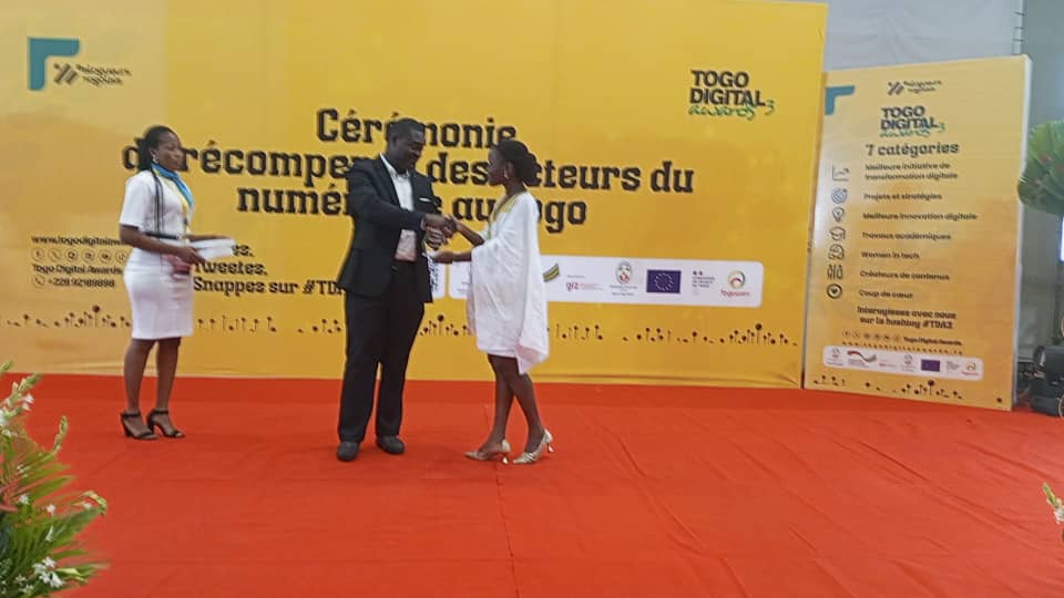 Hello #openstreetmap & #Wikimedia Community, I am very pleased to announce to you that our project #MiaTouTogo, based on OSM and free geospatial technologies, won tonight the first prize of project & strategy at #TogoDigitalAwards. #TDA3 #TDA2022