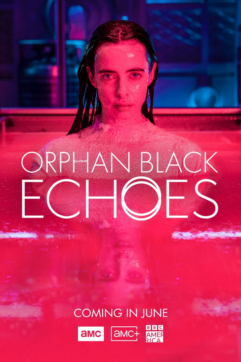 First poster for ‘ORPHAN BLACK: ECHOES’, starring Krysten Ritter.

Premieres in June on AMC.