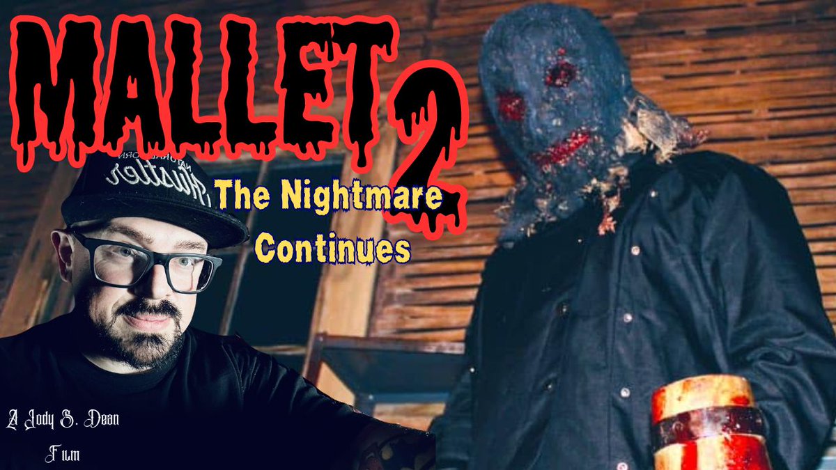 You'd rather dangle your feet off the bed in a haunted house with the lights out in a thunderstorm holding a mirror with the closet open than miss this interview with @huntingthedead: Mallet 2, The Nightmare Continues LIVE Horror Film ... youtube.com/live/-KtGlRHr2…
