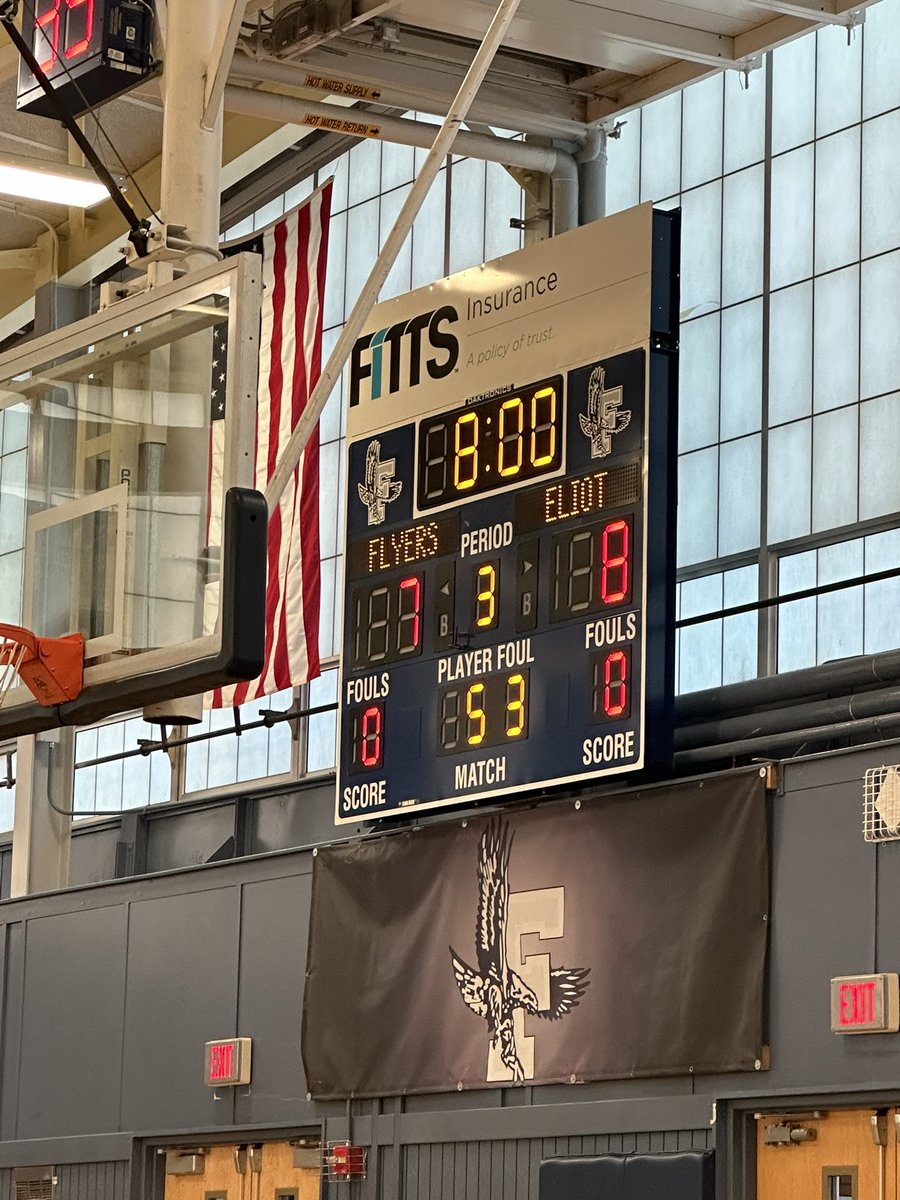 RepDanRyan's tweet image. Eliot halftime lead on the road!