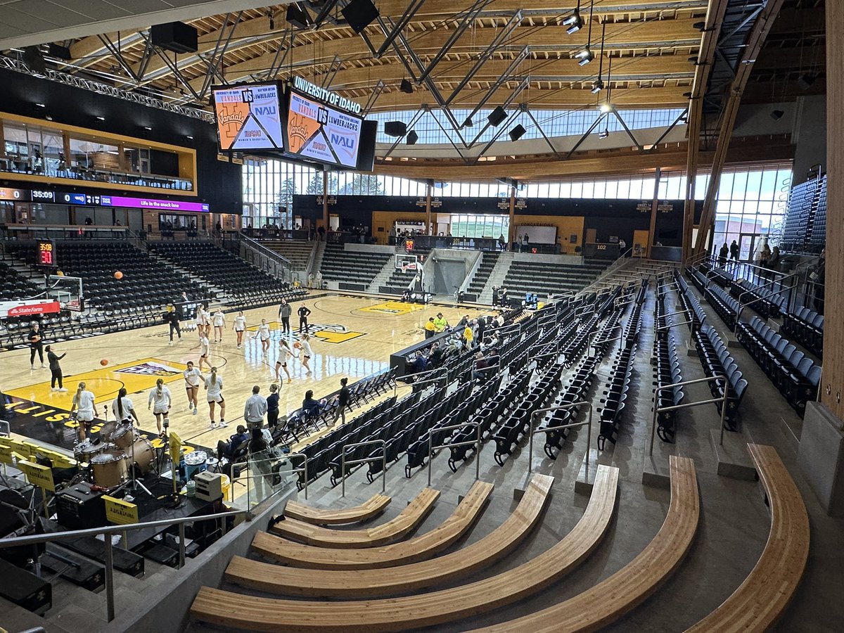 Vandals new basketball arena is so cool. I love the retro-modern feel