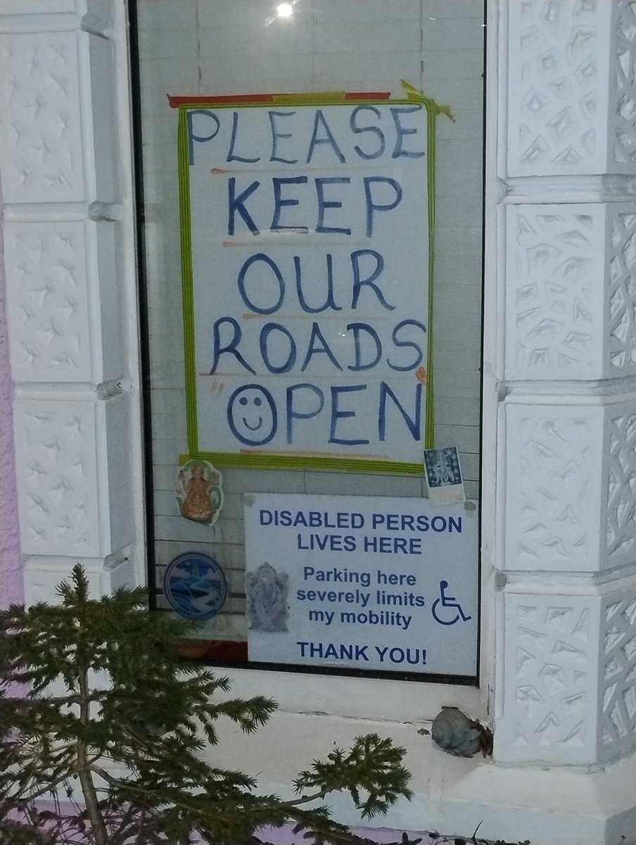 bexjm's tweet image. So many residents in #Redfield and #BartonHill do not want the #EastBristolLiveableNeighbourhood scheme. Saw these posters in a window earlier. @BristolCouncil you are not listening. The petition result is being ignored @BSCAssociation @BristolMoves @bristol247 @Bristol_People