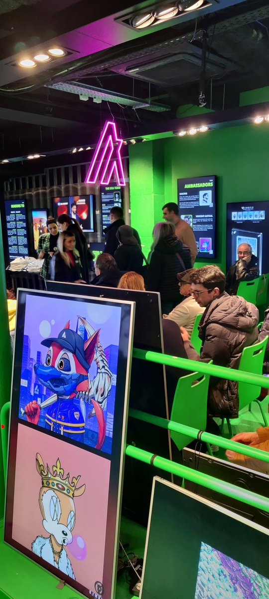 QuentinBuild's tweet image. Thanks to all who made the @EXA_Market event at @NFTFactoryParis during @nft_paris unforgettable!
Big love to @AlgoFoundation for the support! Your presence made it special. Like and share it #algofam and let's spread the joy!