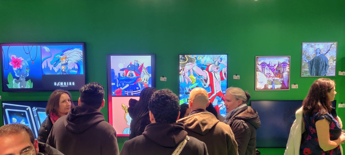 QuentinBuild's tweet image. Thanks to all who made the @EXA_Market event at @NFTFactoryParis during @nft_paris unforgettable!
Big love to @AlgoFoundation for the support! Your presence made it special. Like and share it #algofam and let's spread the joy!