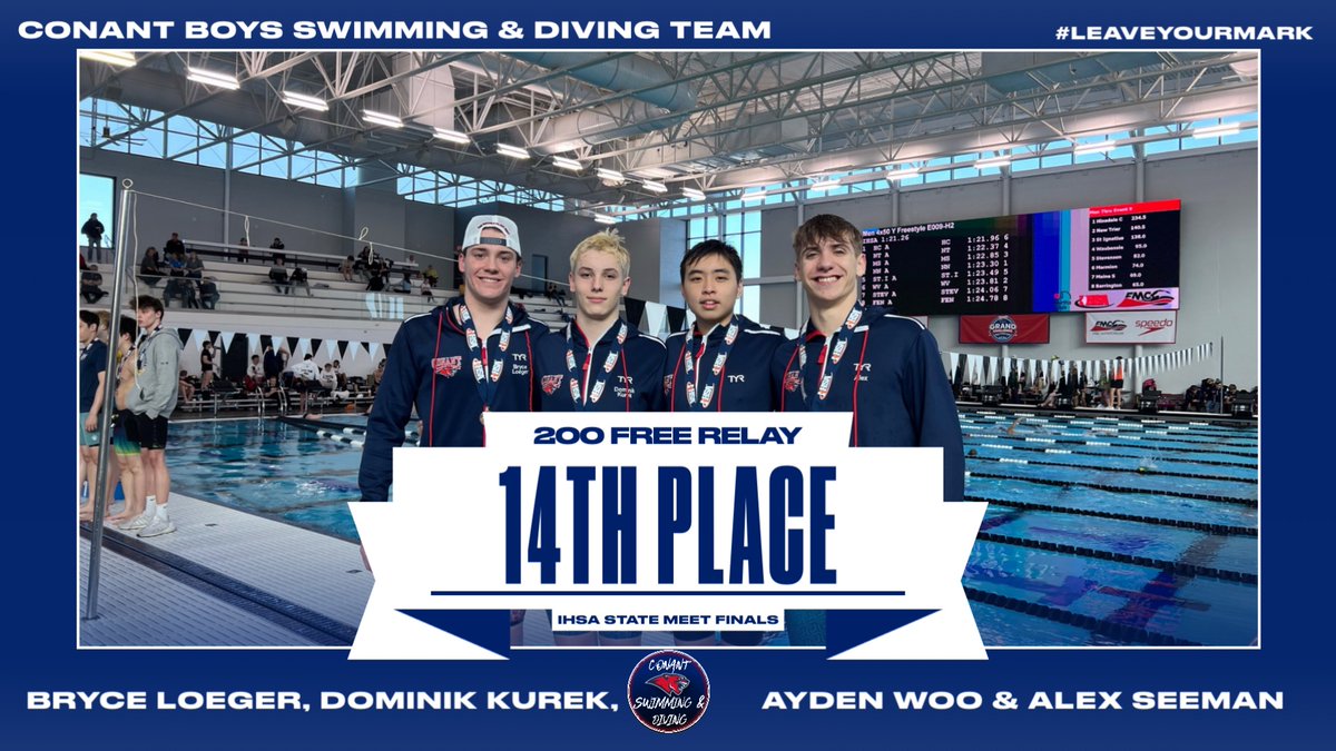 Conant Boys Swim Team (@conantswimming) on Twitter photo 
