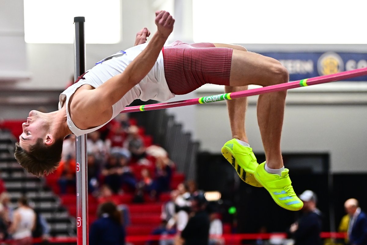 2024 SEC Indoor

Men's High Jump
1) 7-4.5 (2.25) Romain Beckford
=3) 6-11 (2.11) Kason O'Riley
=3) 6-11 (2.11) Andrew Hughes