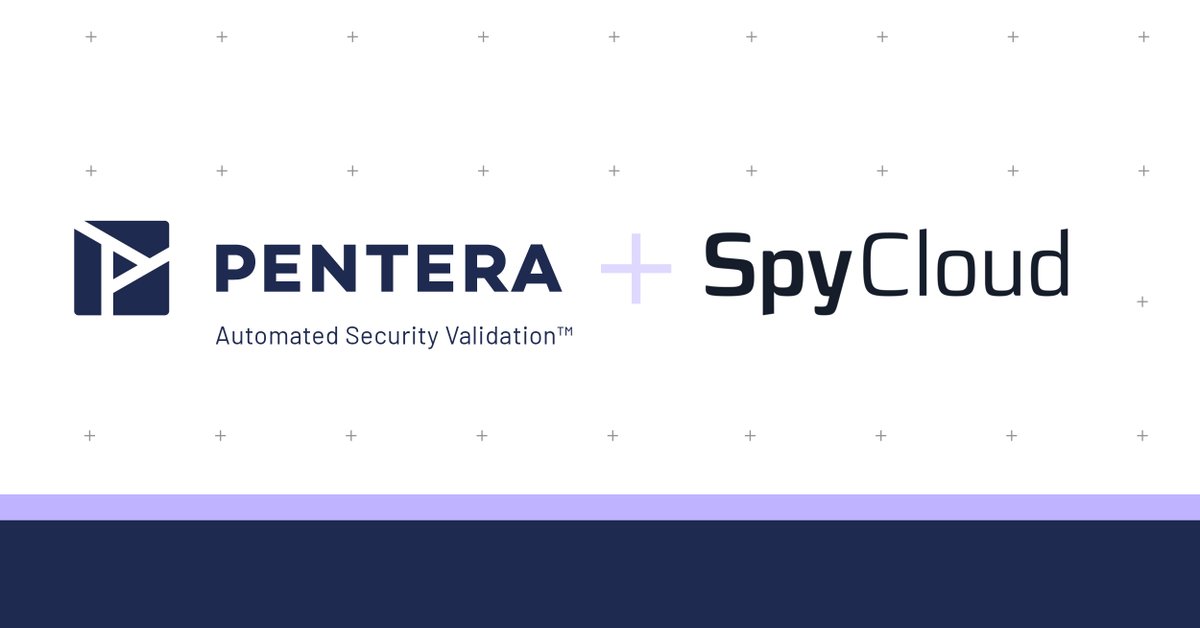 penterasec's tweet image. We&apos;re excited to announce our partnership with @SpyCloud!

Combining Pentera’s automated #penetration testing with SpyCloud’s data, organizations are provided with a fast path to identify and prioritize #exploitablethreats from #compromisedcredentials.

okt.to/JFOZVm