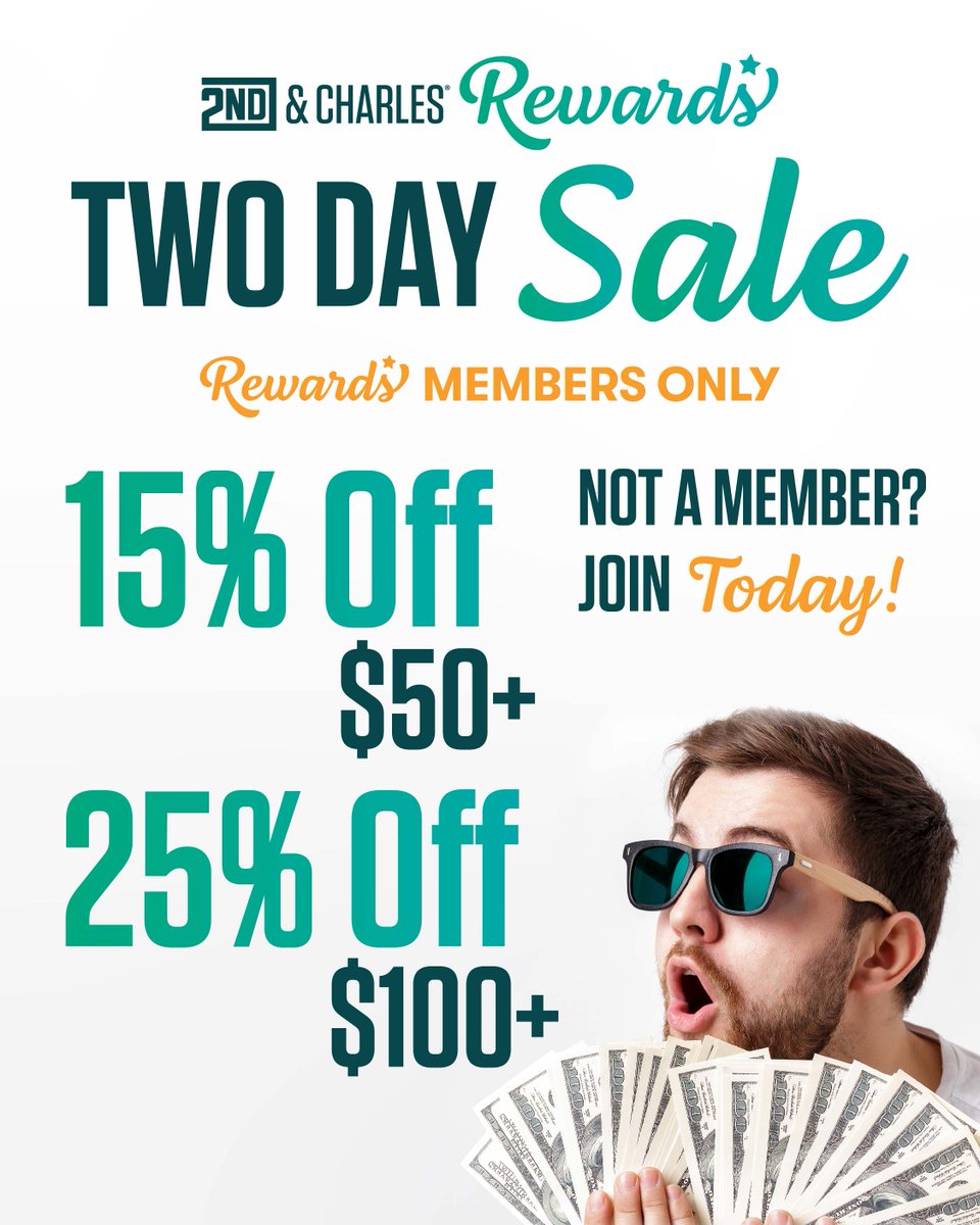We 🧡 Our Rewards Members! This weekend only, Rewards Members