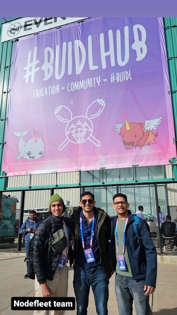 The Fleet arrived  @ #ETHDenver2024 #ethdenver <a href="/blackrain_91/">Lowell Abbott | Nodefleet</a> <a href="/Inhalehapiness1/">kajav.ron | Nodefleet</a> <a href="/astevenmf/">Albert Steven Martinez Ferreira</a> 🚀👨‍🚀