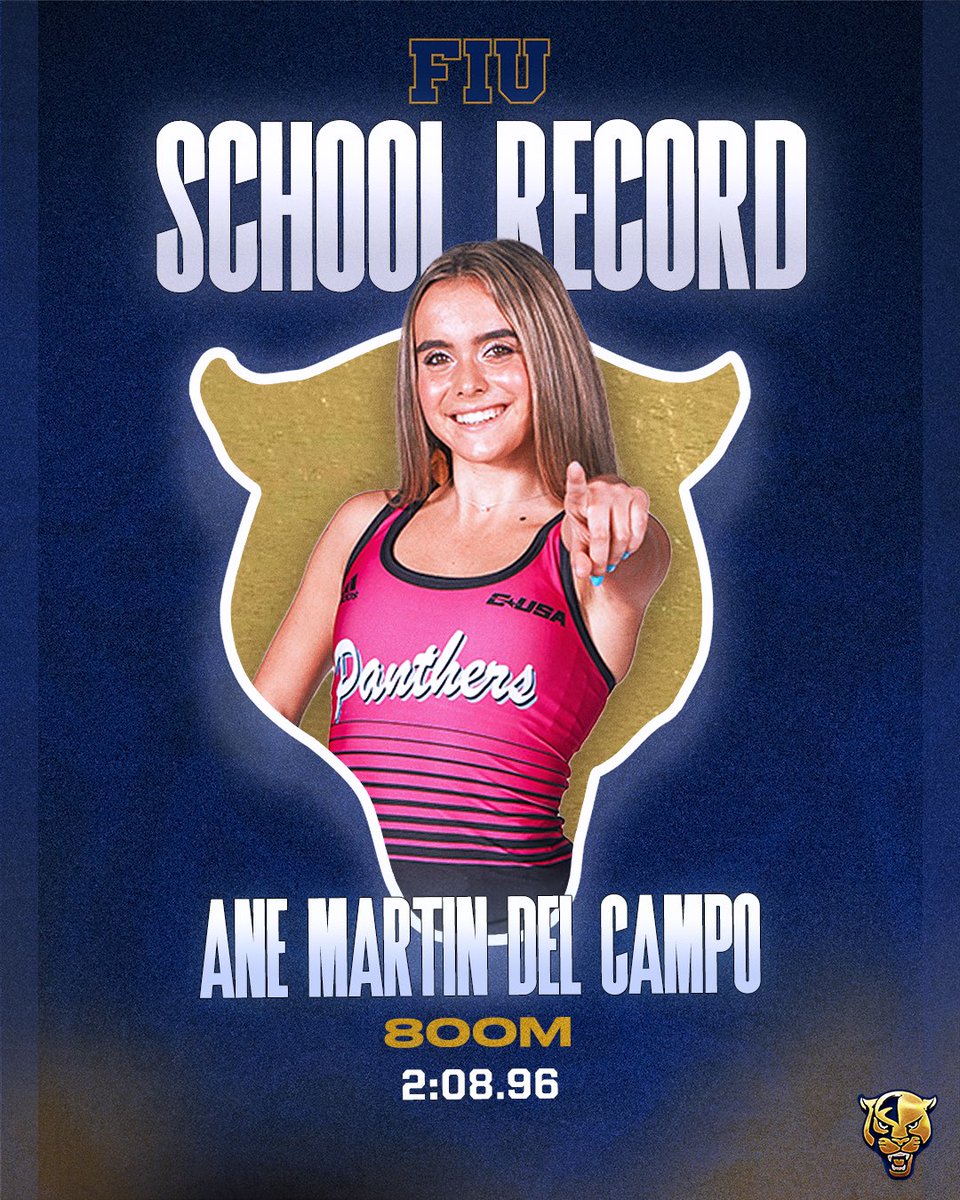 ANE breaks an FIU 800m record 🚨