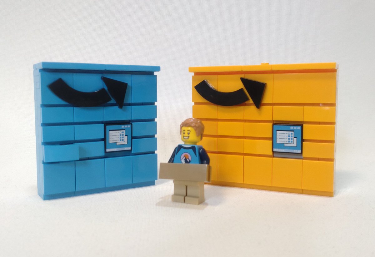 アマゾンロッカー Amazon lockers #LEGO #レゴ #legomoc