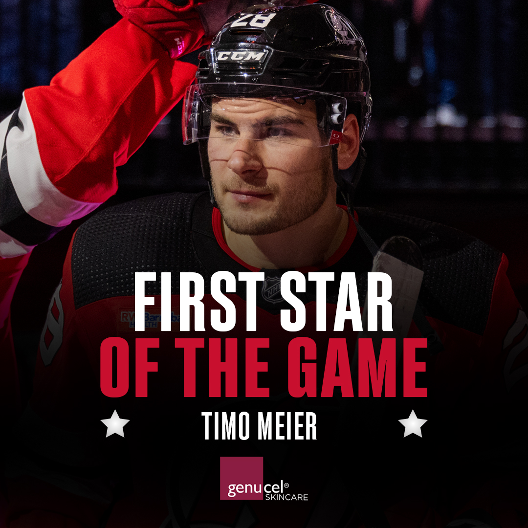 x – New Jersey Devils (@njdevils) on Twitter photo Give me fuel
Give me fire
Give me that puck signed by Timo Meier!
Like and retweet this for a chance to win an autographed Timo puck from today's first star.
#NJDevils | <a href="/Genucel/">Genucel Skincare</a> Give me fuel
Give me fire
Give me that puck signed by Timo Meier!
Like and retweet this for a chance to win an autographed Timo puck from today's first star.
#NJDevils | <a href="/Genucel/">Genucel Skincare</a>