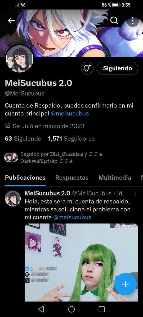 EliotGzz's tweet photo. @meisucubus A la orden chulo https://t.co/r3Nc3KeERP