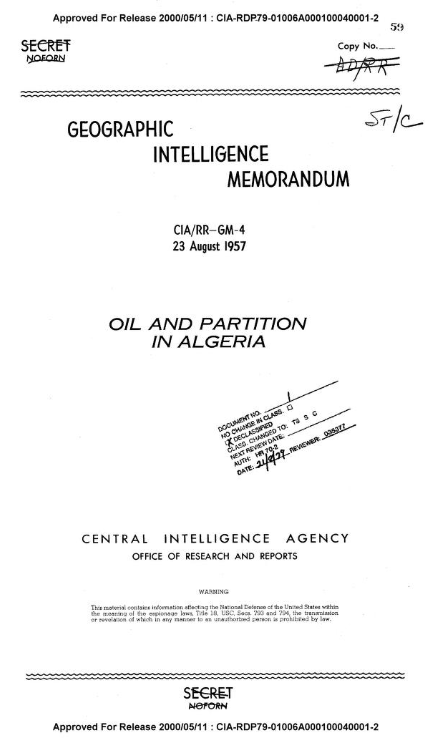 PatriotsDZ's tweet photo. The #CIA declassifies a document that reveals #Morocco's true motives in the 1963 #SandWar
https://t.co/7oFI0TnfOI https://t.co/QprsERW01c