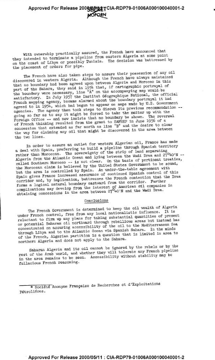 PatriotsDZ's tweet photo. The #CIA declassifies a document that reveals #Morocco's true motives in the 1963 #SandWar
https://t.co/7oFI0TnfOI https://t.co/QprsERW01c