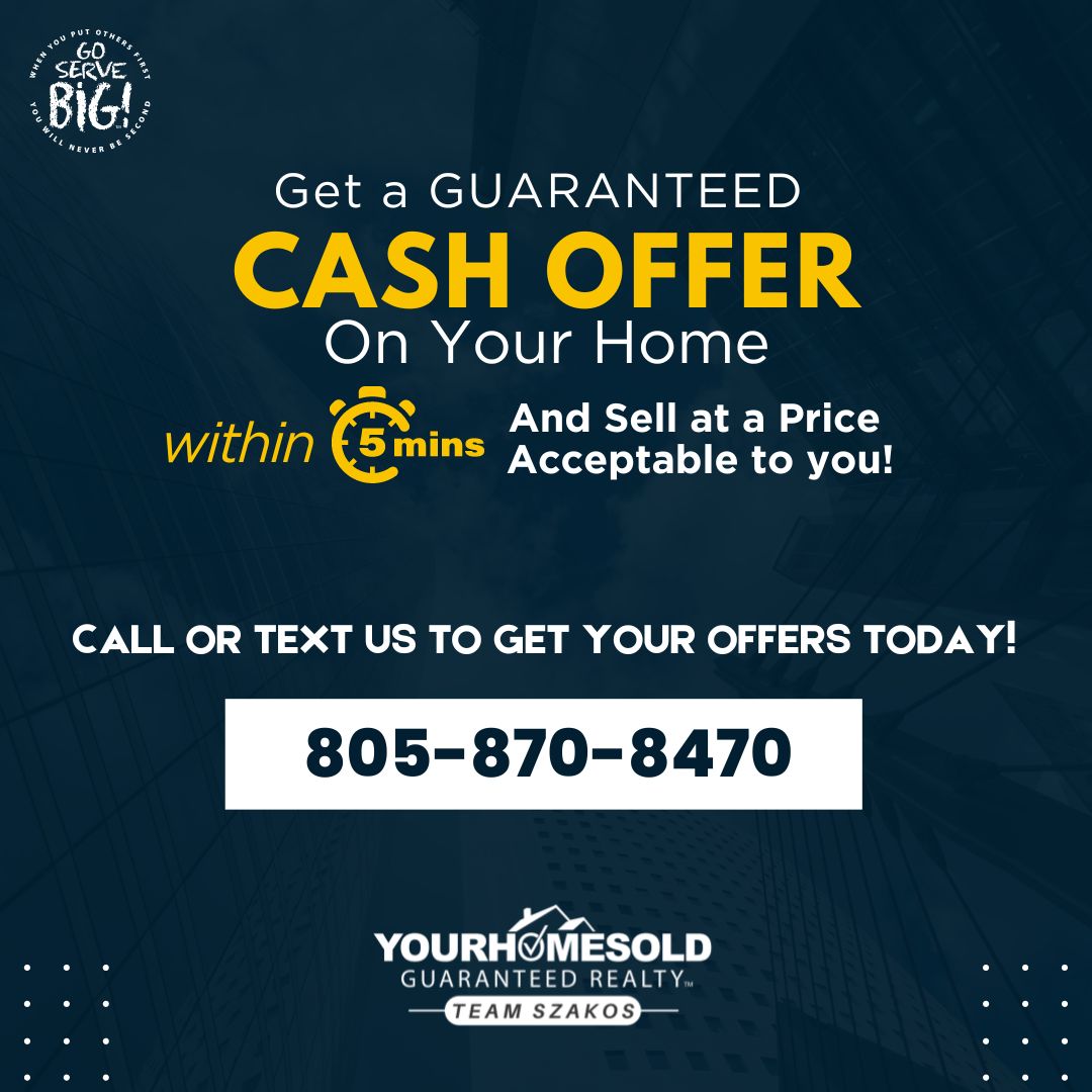 Experience the magic of selling your home for cash! 💰 Our Cash Offer System is your key to a stress-free and speedy sale. Dial 805-920-8669 and let's make selling your home a breeze! 🏠🚀 #StressFreeSelling #CashMagic