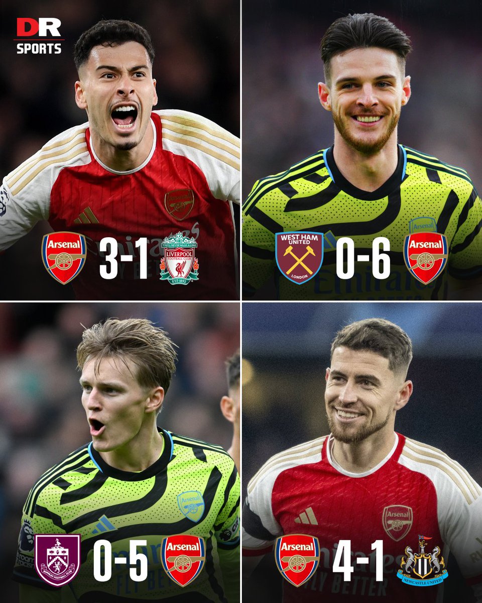 Februarys don't come much better in the Premier League! 🤯

#Arsenal #AFC #ARSNEW