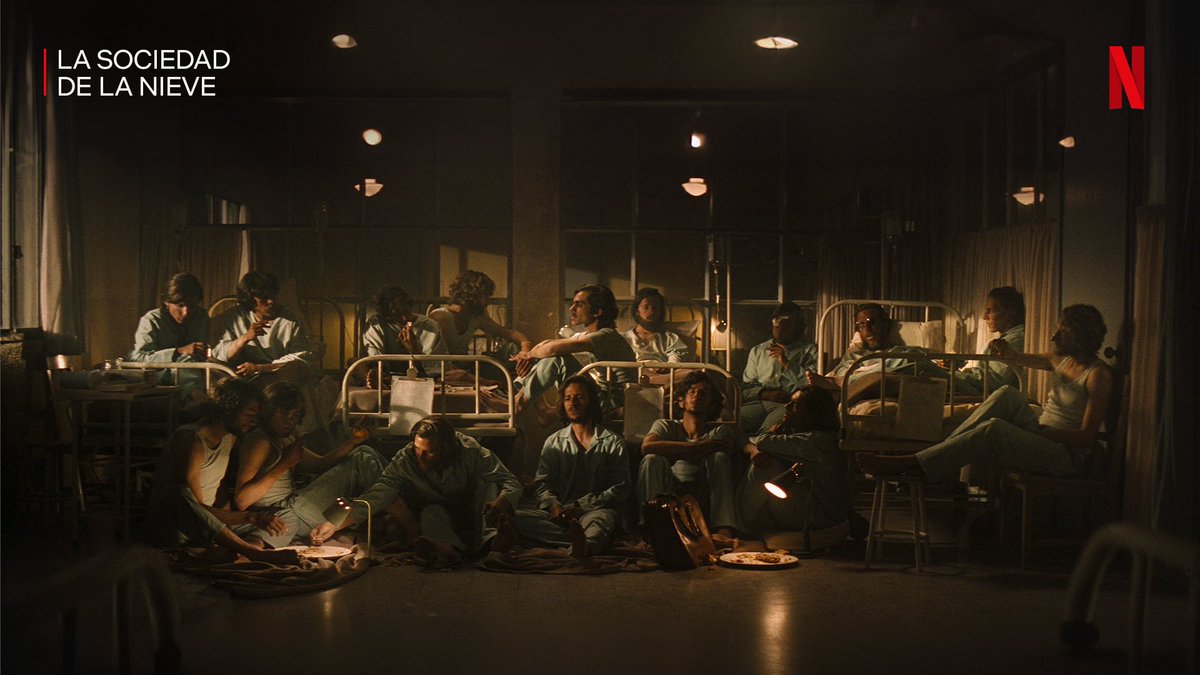 NetflixES's tweet image. “Sigan cuidándose unos a otros y cuéntenle a todos lo que hicimos en la montaña ”. ❤️‍🩹

Gracias por acompañarnos hoy. #LaSociedadDeLaNieve