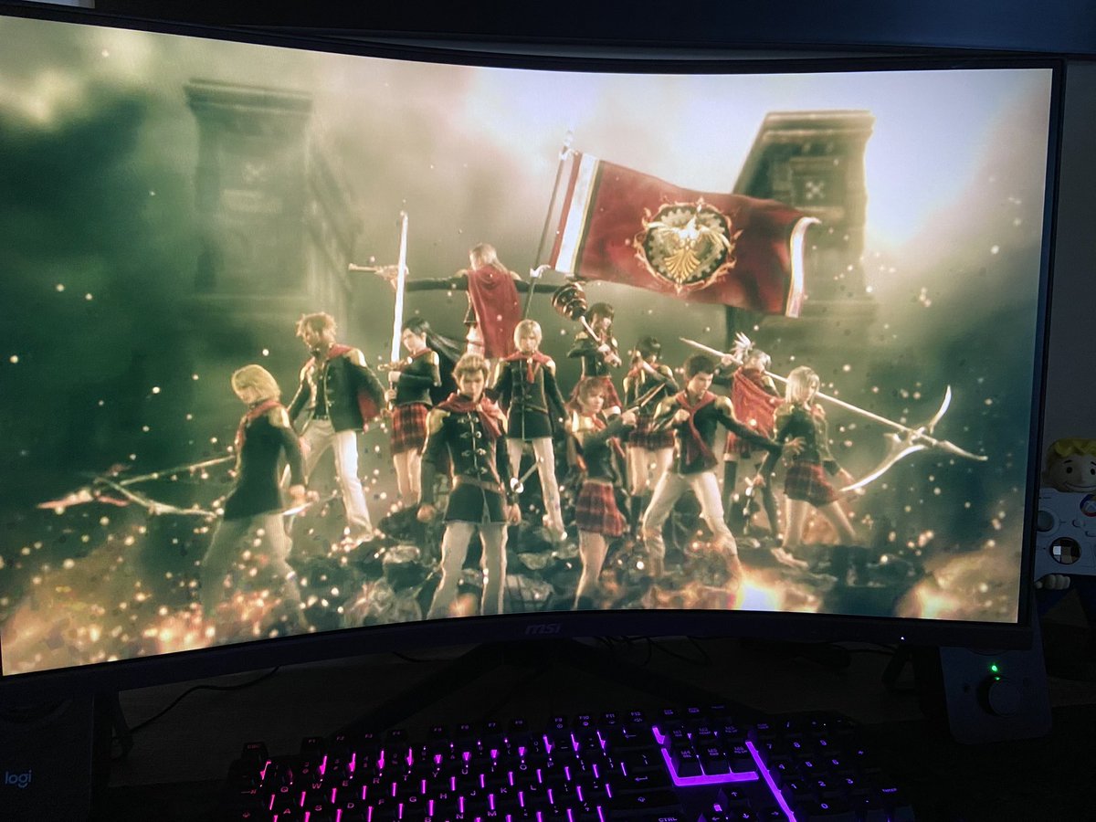 Relic_cileR's tweet image. This soundtrack gives me bloody goosebumps! It’s so good!

#FinalFantasyType0 💚