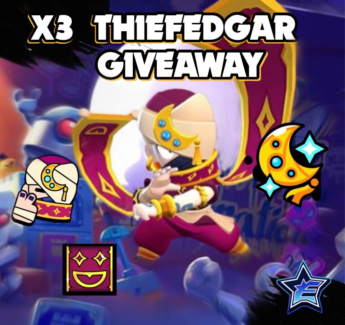 MysticEsportsOP's tweet image. 👑 x3 Thief Edgar Giveaway 🗡
(3 Winners)

To Enter:

 - Follow @MysticEsportsOP &amp;amp; @TheRealBertz, @BlizzBrawlStars &amp;amp; @RealWinter_BS 
 - Like &amp;amp; RT

🗓Winners Announced on March 15th
Good Luck! 

#ThiefEdgarGiveaway #ThiefEdgar 
#BrawlTalk