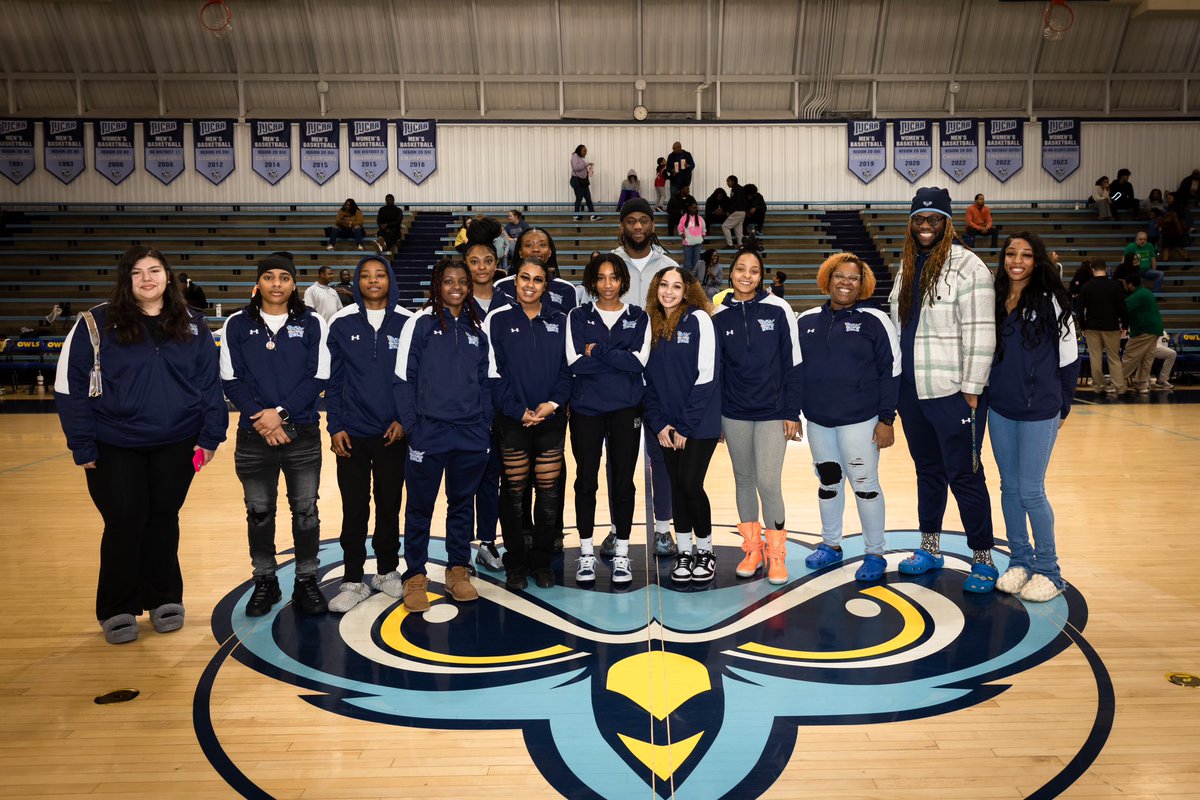 S/O <a href="/PGCC_WBB/">PGCC Women's Basketball</a> who was recognized today for winning the program’s 4️⃣th-straight <a href="/NJCAARegion20/">Region 20</a> DIII Title 🦉 The Lady Owls host Districts next Saturday at 12 noon with an automatic bid to the National Tournament on the line, mark your calendars now‼️