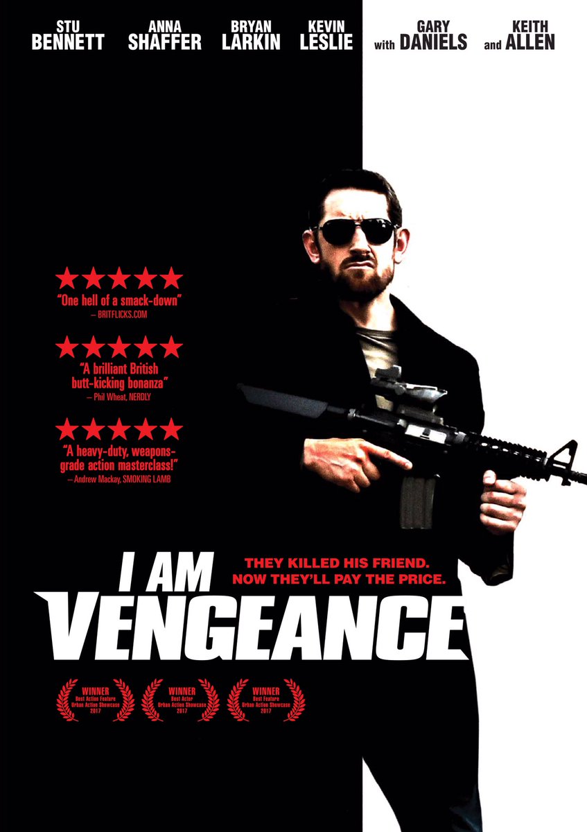 scarbrain9268's tweet photo. Yesterday, I saw @StuBennett in this movie. It was great! Now I’m planning to watch the sequel “I Am Vengeance: Retaliation” soon. #iamvengeance #stubennett #wadebarrett #badnewsbarrett #kingbarrett https://t.co/lB0pvet2EJ