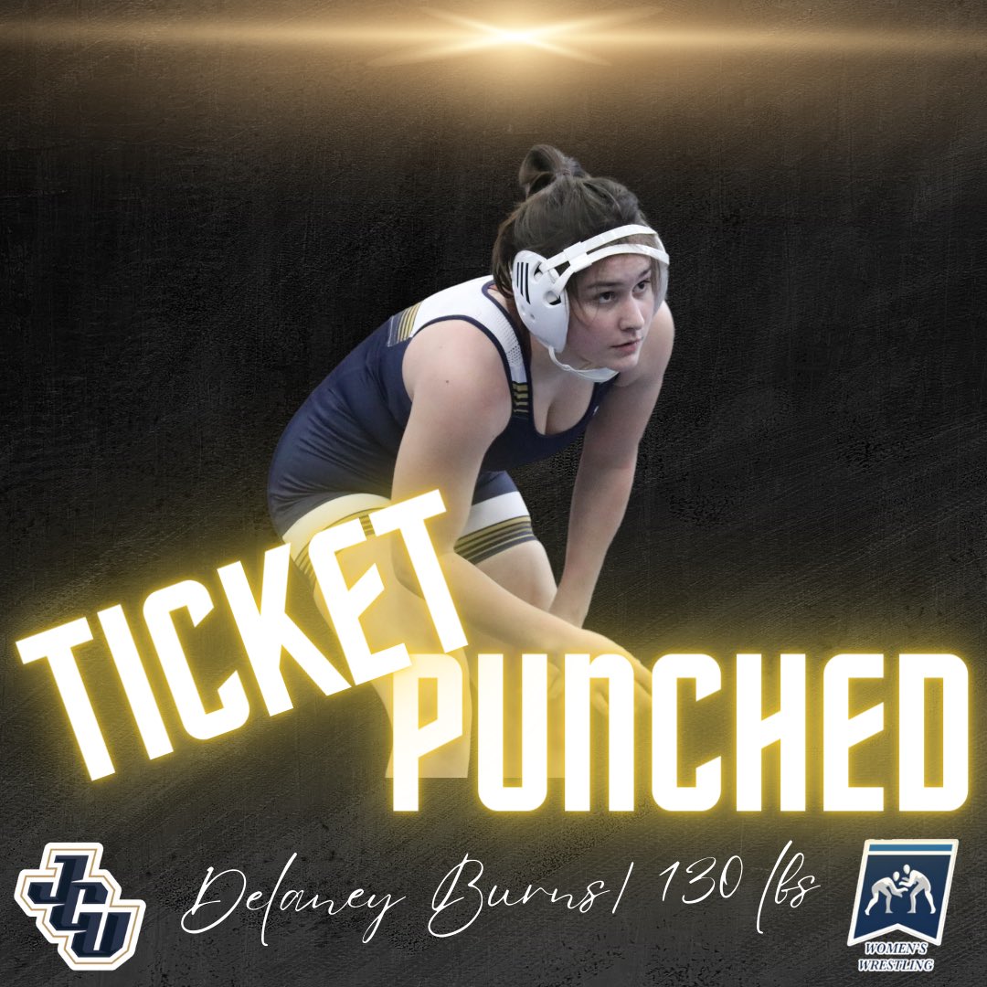 The Blue Streaks will be sending 3 wrestlers to the women’s national tournament March 8-9 in Cedar Rapids, Iowa. 

Delaney Burns at 130
Jordan Palmer at 155
Talia Mitchell at 170