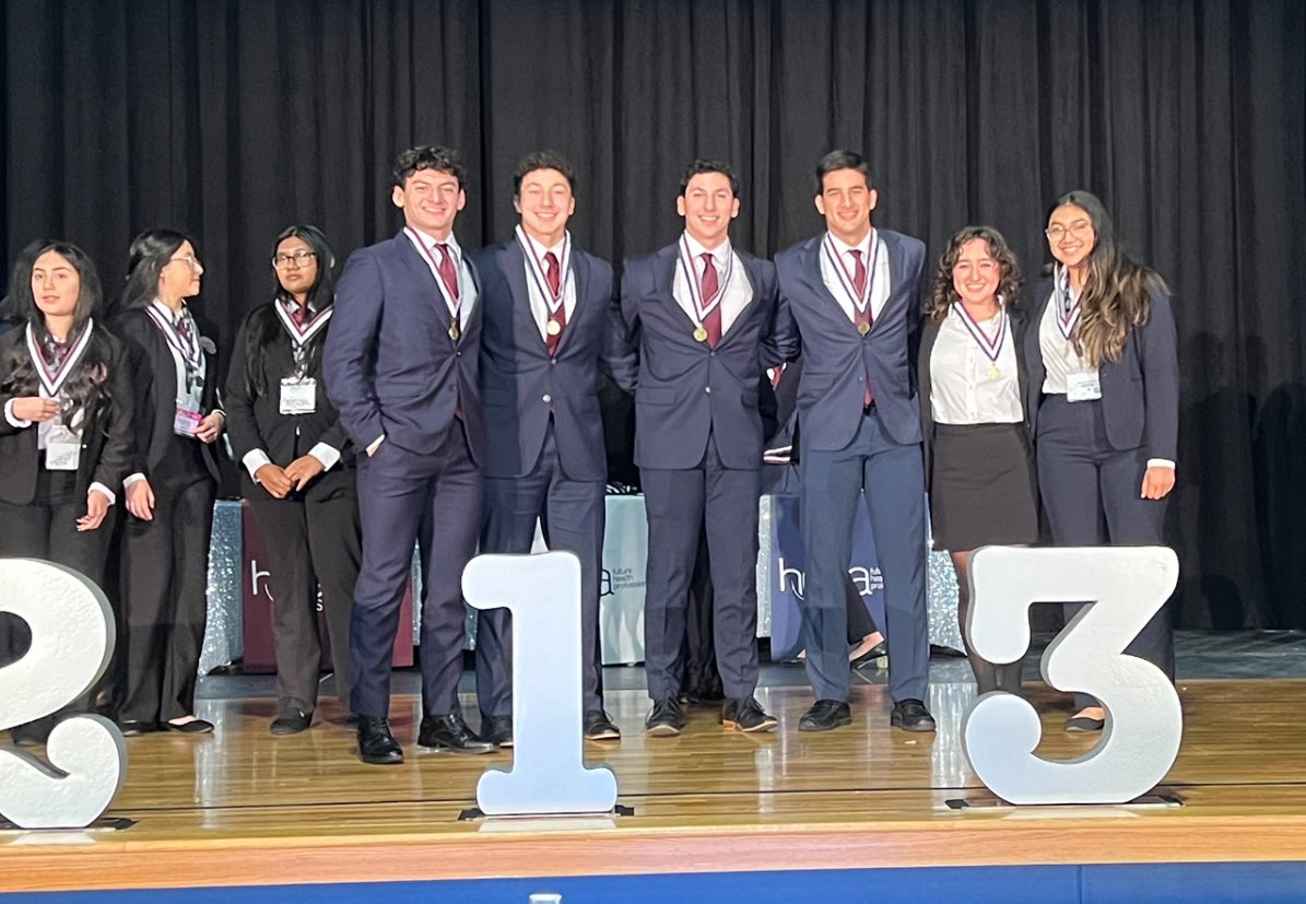 Congratulations to McHi students Obed Alvarez, Andres Barrera, Diego Barrera, Isaac Santoyo, Courtney Palomin, and Jeannia Maldonado for placing 1st in Parliamentary Procedure at the HOSA Spring Leadership Conference. <a href="/McAllenISDCTE/">McAllen ISD CTE</a> <a href="/McAllenISD/">McAllen ISD</a> <a href="/hdperez5/">Herman Perez</a> <a href="/LBabs11/">Linda Babauta</a> <a href="/lsandovalsilva/">Lilia Sandoval Silva</a>