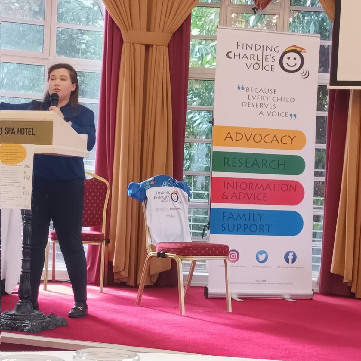 AccidentalAdvo1's tweet photo. Now here's where it started to get messy .... when ambassador Bríd O' Donnell made the tears flow with a resounding account of living with #VerbalDyspraxia. The next few posts are dedicated to her (&amp; her outstanding mum) https://t.co/PBxrLQoxaB