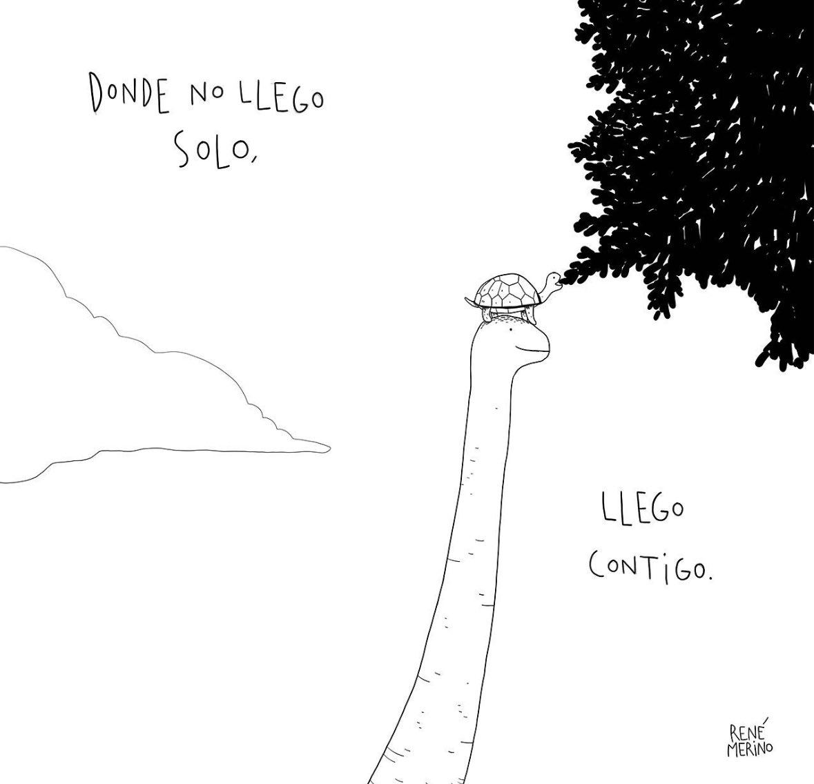 Apoyarse es la clave ❤️