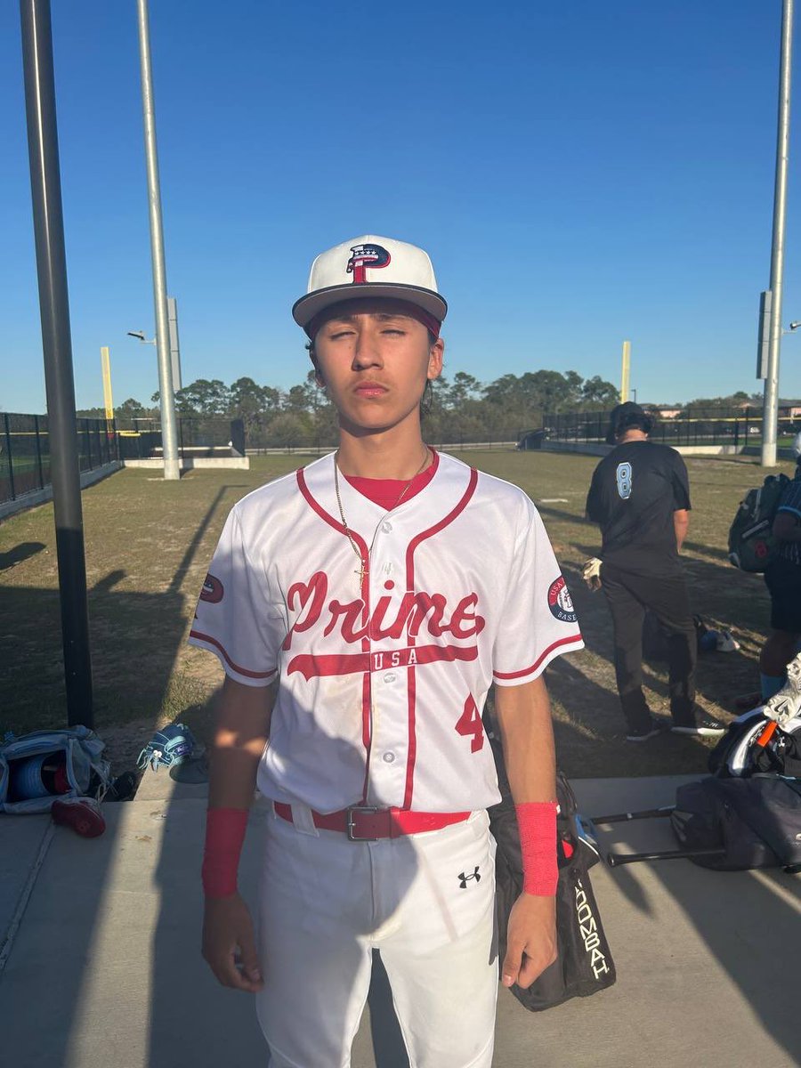 #4 Zach Guerrero ⁦@usaprimetampa⁩ Nunes 2-2, 2 Rs, 1 RBI ⁦@ProspectWire⁩ #PWPoG #PWBaseball 🌼