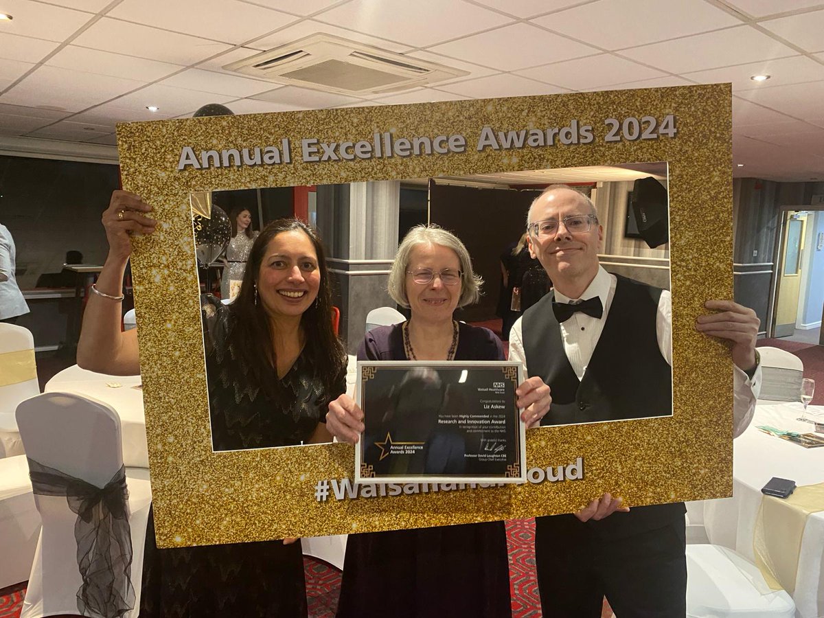 We've been framed! Celebrating Liz's success at the Annual Excellence Awards! 👏🎉⭐️
#ExcellenceAwards2024 #WalsallandProud