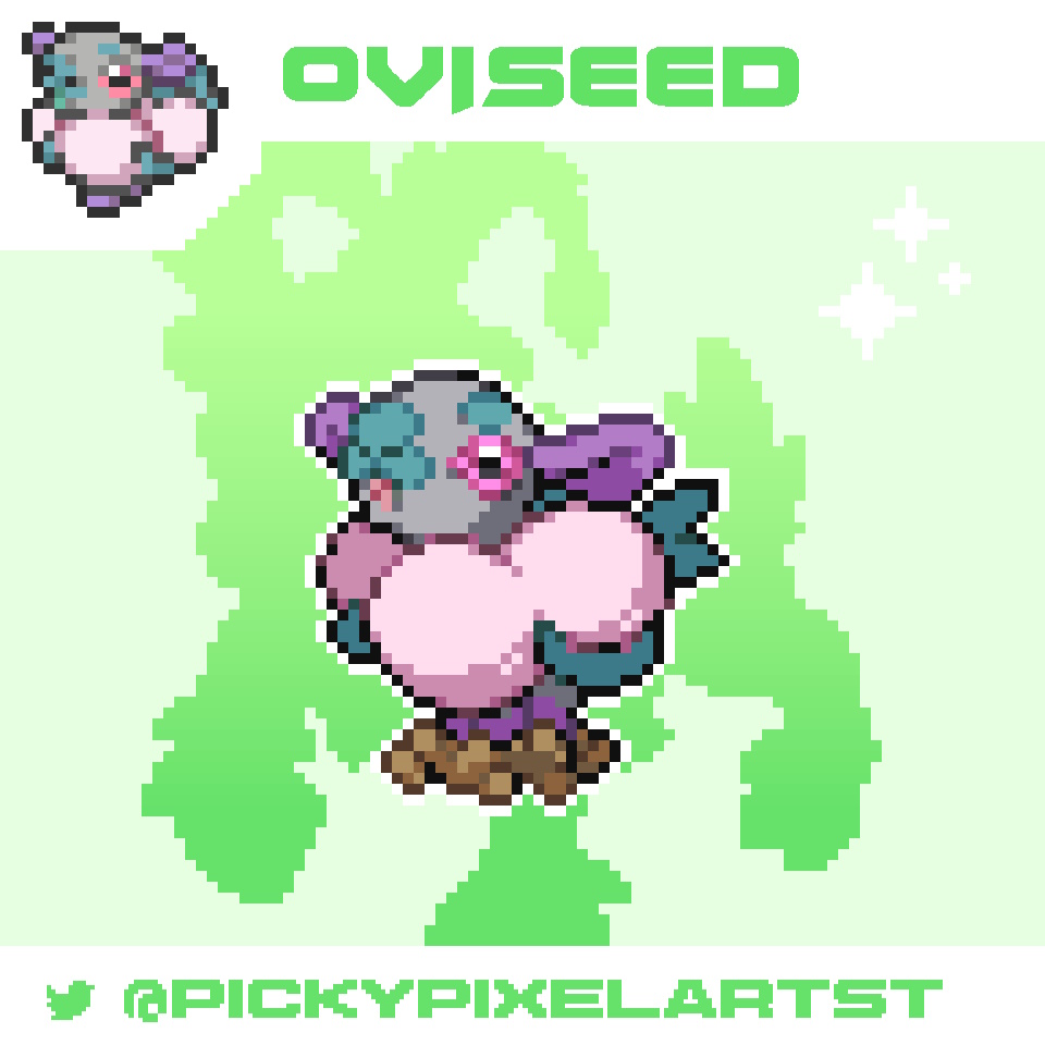Oviseed is still one of my all-time favs 💚
#fakemon
