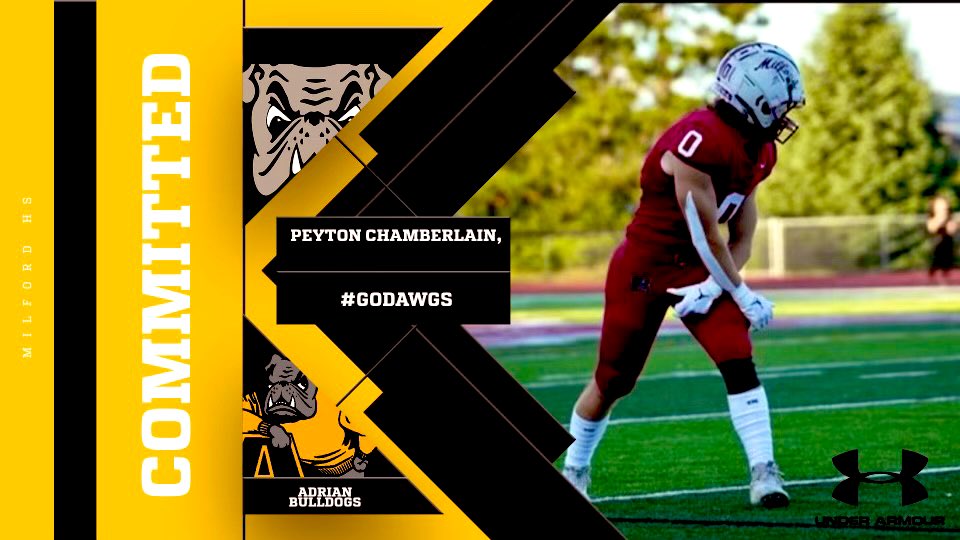 Peytonc2024's tweet image. I’d like to announce my commitment to Adrian College. I’d like to thank @Coach_Palka @Coach_Shiels for giving me this opportunity to further my academic and athletic career. @amicovich @LineCoachLandry @AidenWarzecha 

@LesnewWyatt ⏳⏳