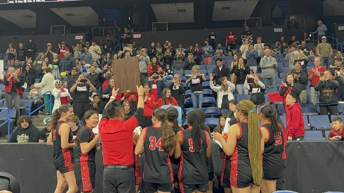Congratulations Girls!!! CIF SS 4A Champions!
