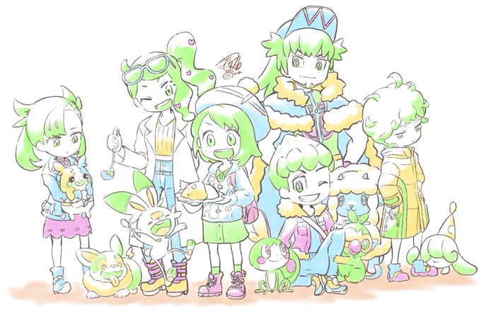 #二次創作の作品を上げてPokémonDayを盛り上げよう#PokemonDay 過去作詰め合わせ 