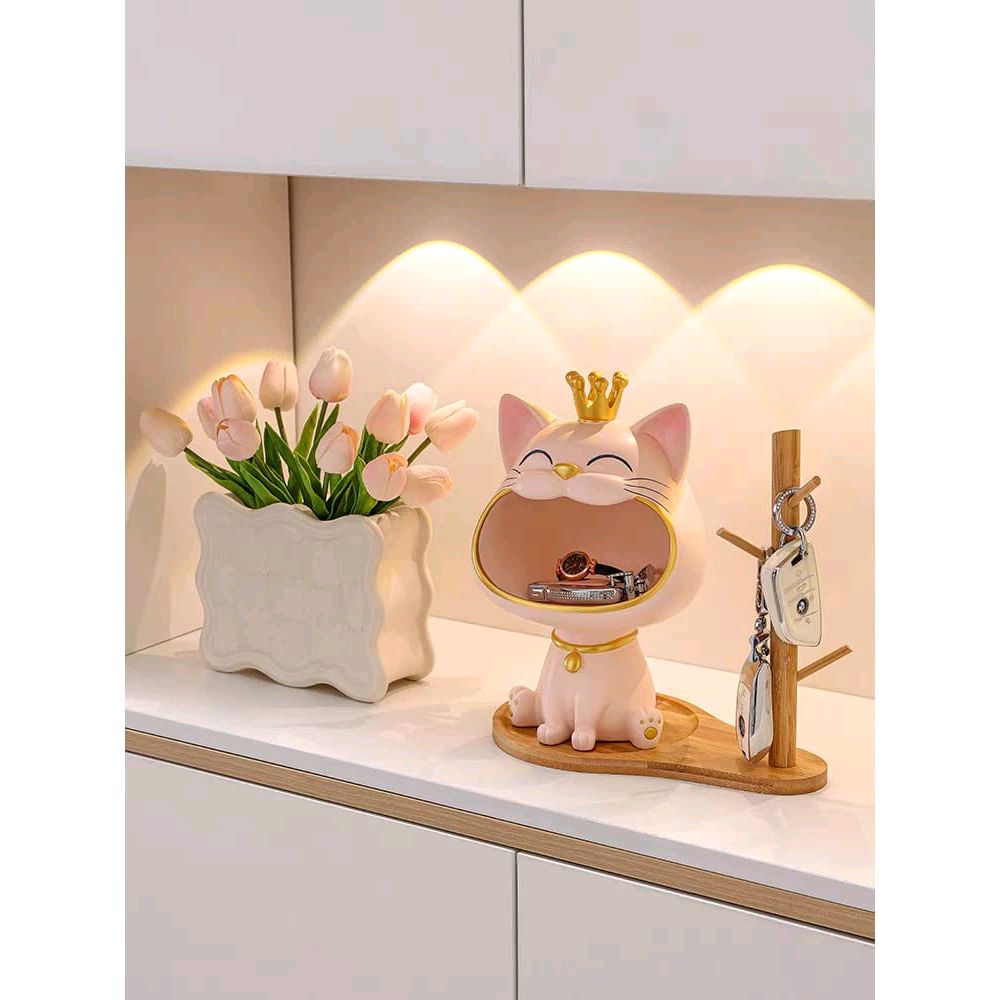 Cek Pajangan Kucing Tempat Penyimpanan Kunci Serbaguna / Home Decor shope.ee/mOSfnoiR?share…