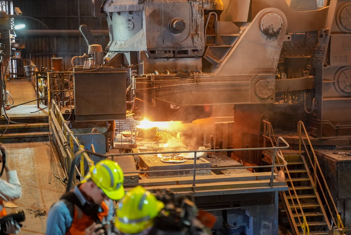 Starting our Major Economic Summit in the Upper Spencer Gulf with a tour of the Whyalla Steelworks. 

The move to green steel represents a new chapter in Whyalla’s proud steelmaking history.