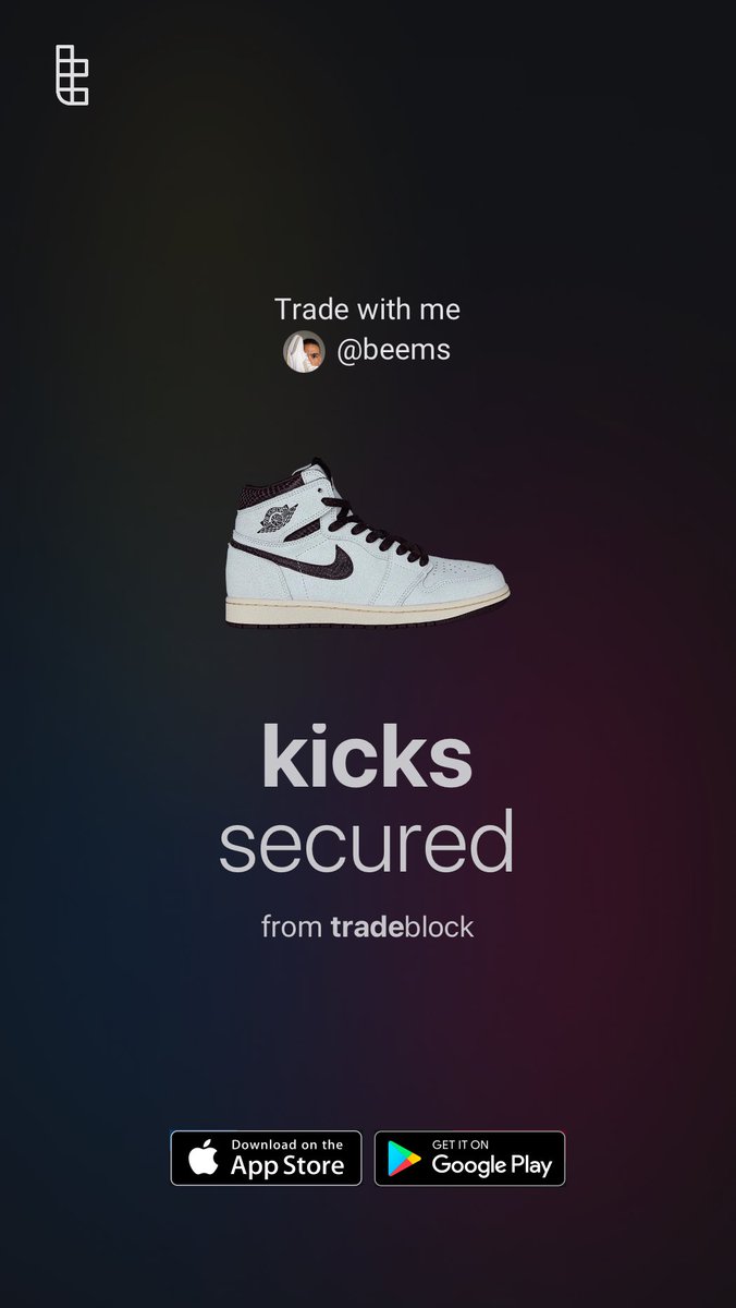 TheNamesBeemo's tweet image. Had a pair, traded ‘em, got ‘em back. Just typical ⁦@tradeblock_us⁩ things lol😎

#offtheblock