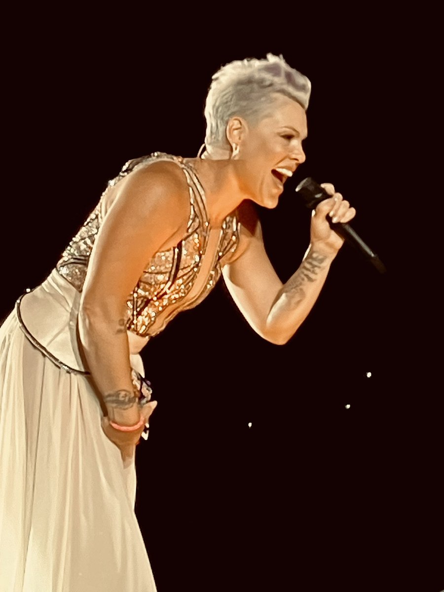.@Pink absolutely rocked Melbourne last night at @marvelstadiumau 
You are always beaming with happiness when you’re here!
#SummerCarnivalTour2024