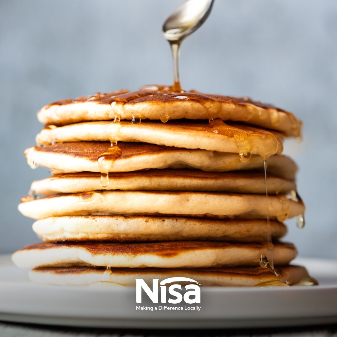 Happy Pancake day!
Our simple  pancake recipe takes only 5 minutes to make and are light and tasty!- spr.ly/6188RS3oo
Top with your favourites or make it vegan with this alternative recipe- spr.ly/6180RS3oq #nisalocal #NisaLocally #uk