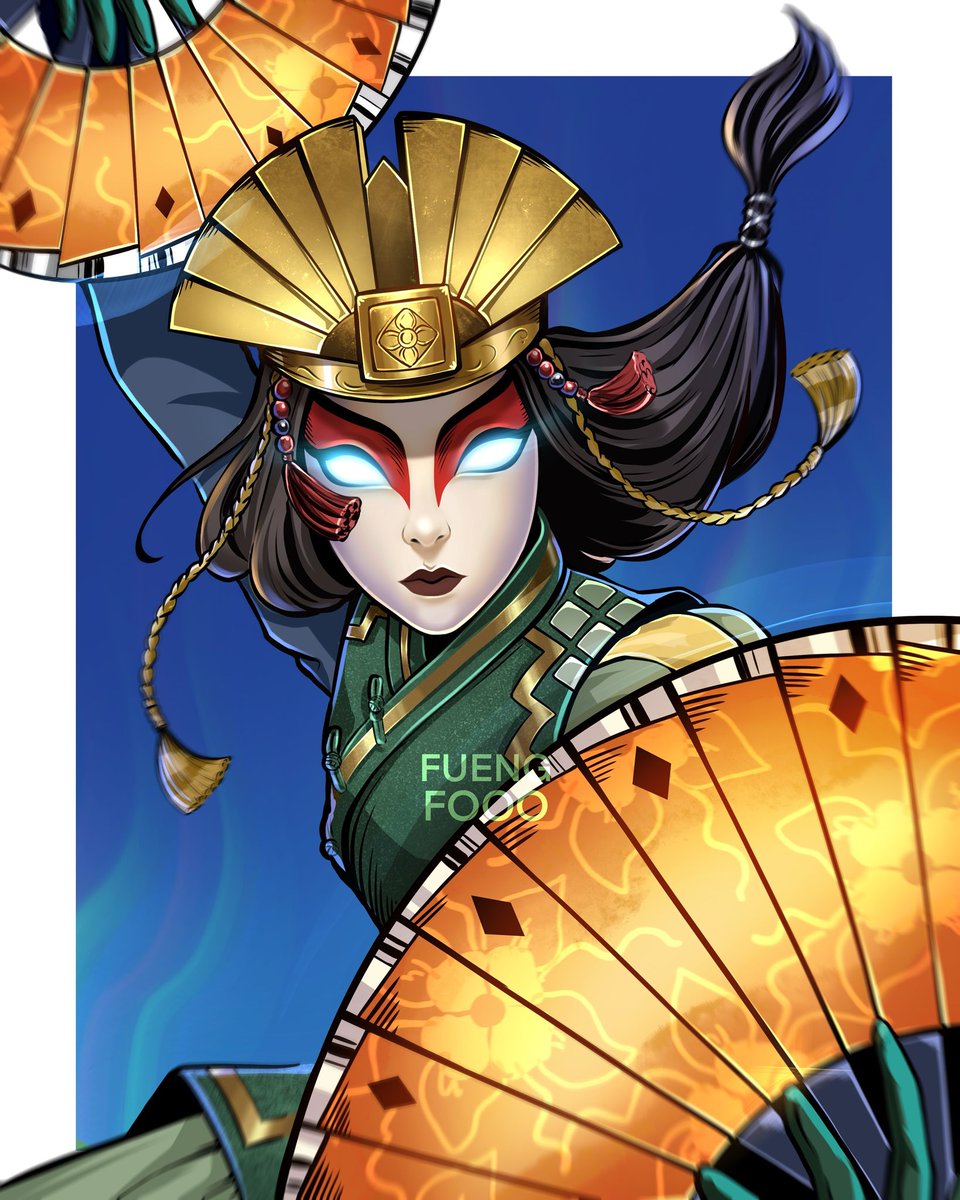 FUENGFOO1's tweet photo. Mvp🔥 Avatar Kyoshi #AvatarTheLastAirbender 
#Netflix https://t.co/s2bFYpMS6A