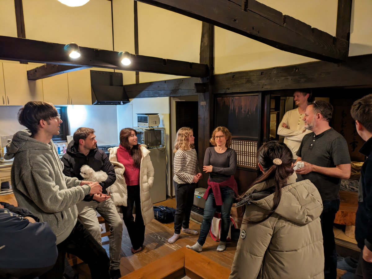 andrewthegaul's tweet image. .@ACXTokyo held an offsite in Shōwa, Fukushima to discuss #Próspera and other charter cities: astralcodexten.com/p/prospectus-o… .  We met the mayor, built a bonfire with the villagers, visited a 100-year old school house, and built a snow fortress. @slatestarcodex