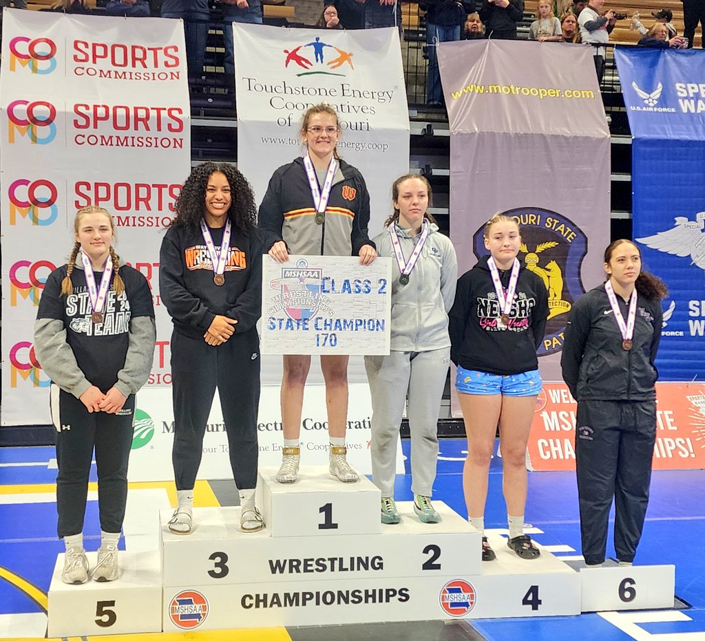FIRST EVER WINNETONKA GIRLS STATE CHAMPION!! Junior 170# Autumn Calvert places first at State! This is the first state champion since Tyler Grayson  in 2004! 
#TonkaTough #StateWrestling #wrestlelikeagirl #girlswrestling